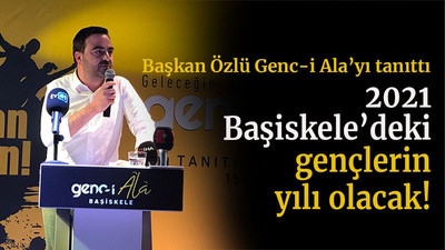 Başkan Özlü Genc-i Ala’yı tanıttı 2021 Başiskele’deki gençlerin yılı olacak!